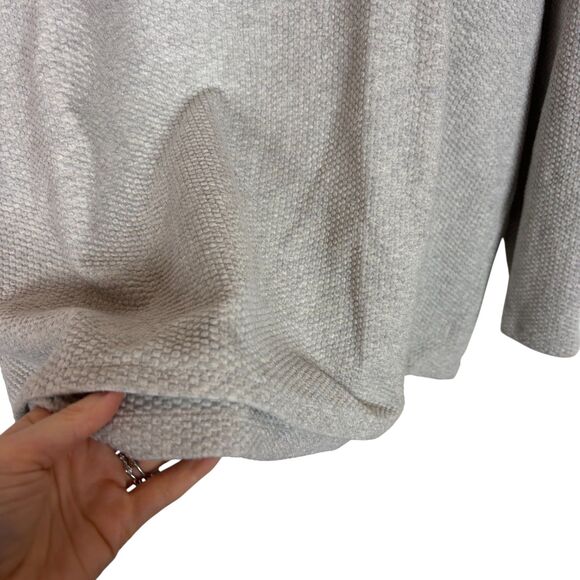 Lands' End Gray Textured Sweater Women's 2X - Picture 5 of 5